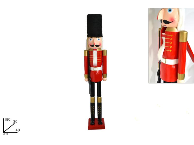 SOLDATO SCHIACCIANOCIGUARDIA INGLESE 180CM