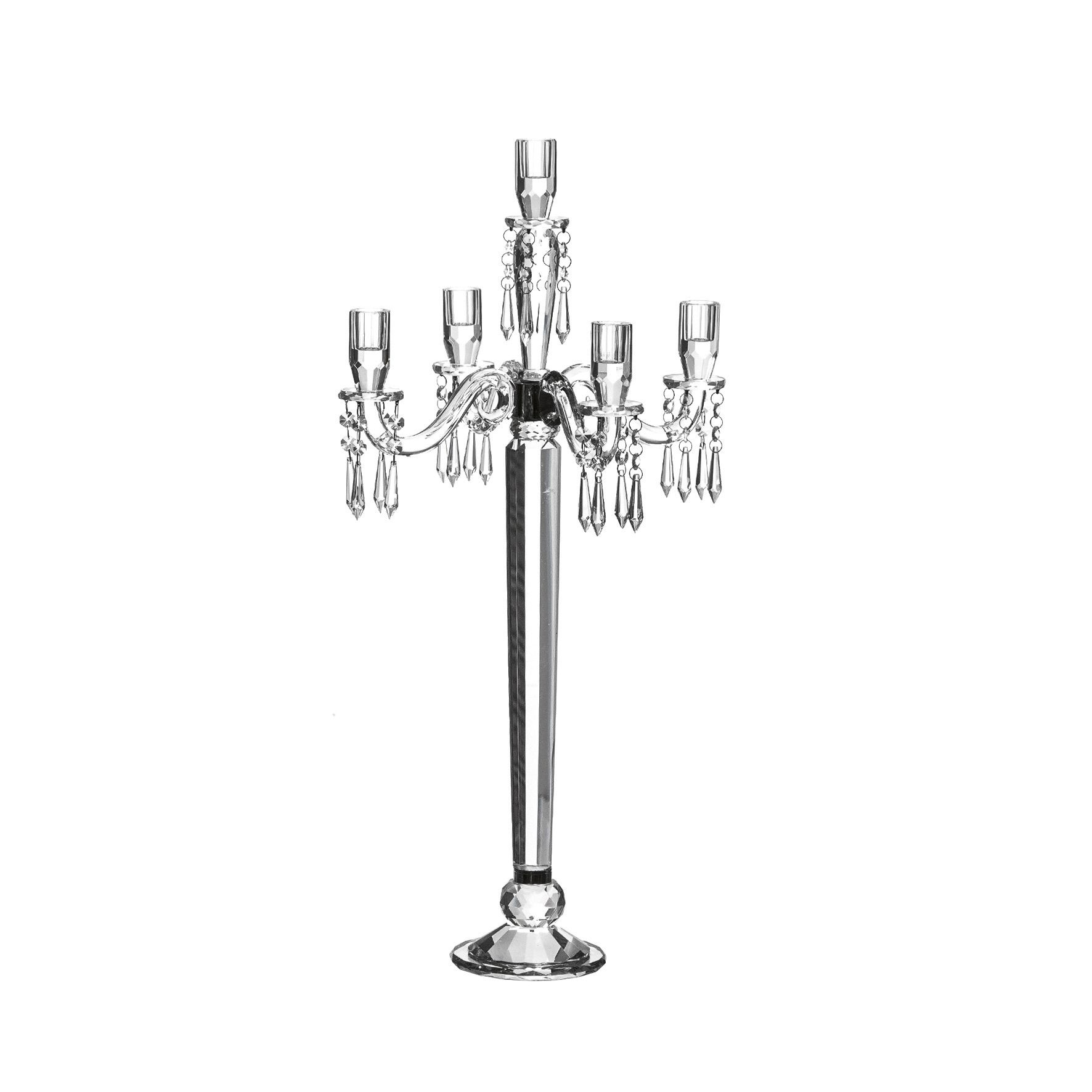 CANDELIERE CRYSTAL H.75cm 