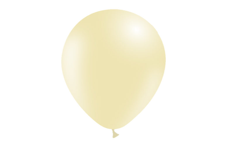 Bag 100 balloons 12'' (95cm-30cm)  Ivory p21