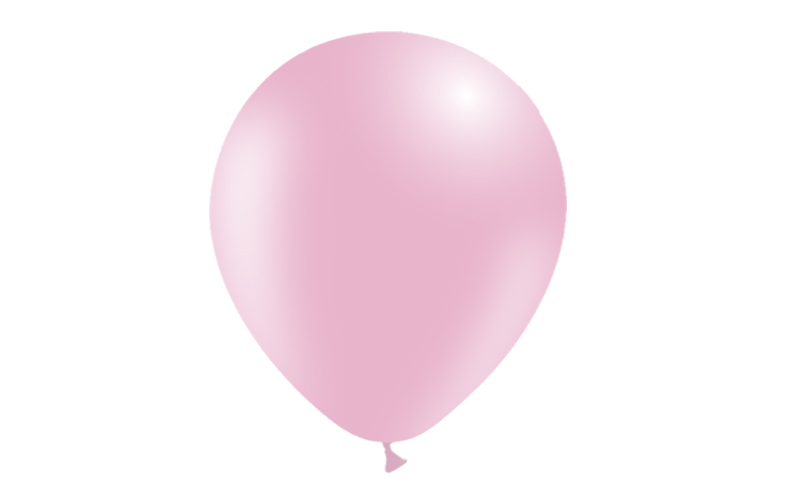 Bag 100 balloons 12'' (95cm-30cm)  Baby pink p28
