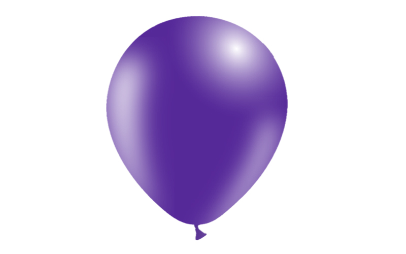 Bag 100 balloons 12'' (95cm-30cm)  Purple p32