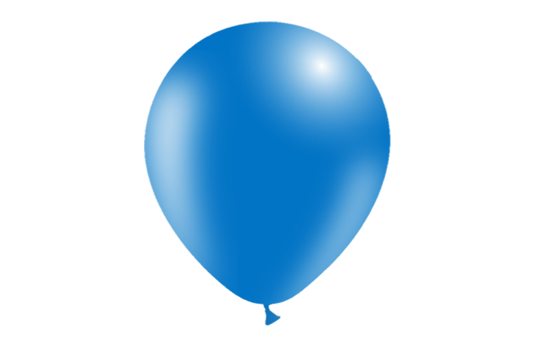 Bag 100 balloons 12'' (95cm-30cm)  Blue p34