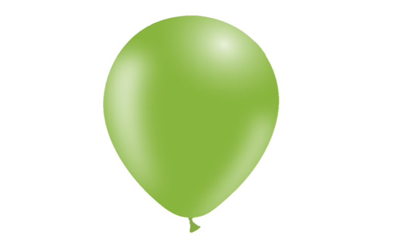 Bag 100 balloons 12'' (95cm-30cm)  Apple green p46