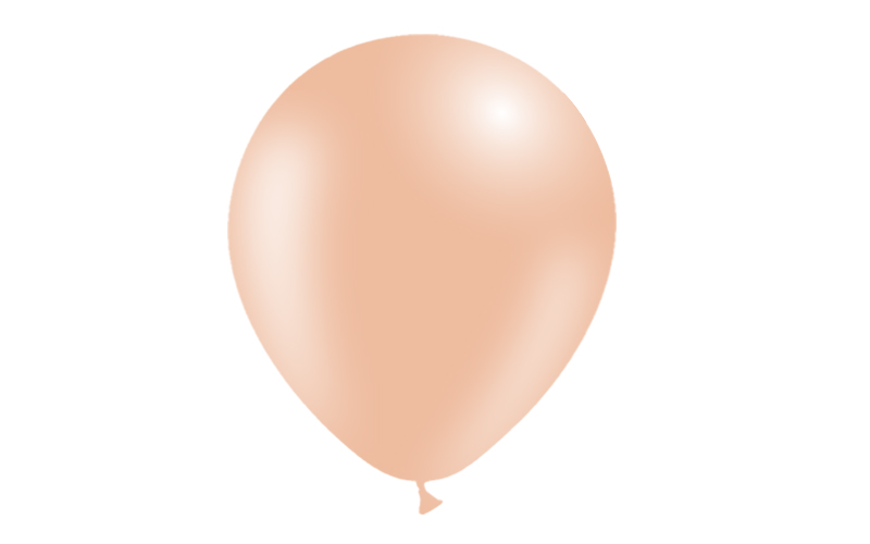 Bag 100 balloons 12'' (95cm-30cm)  Peach p48
