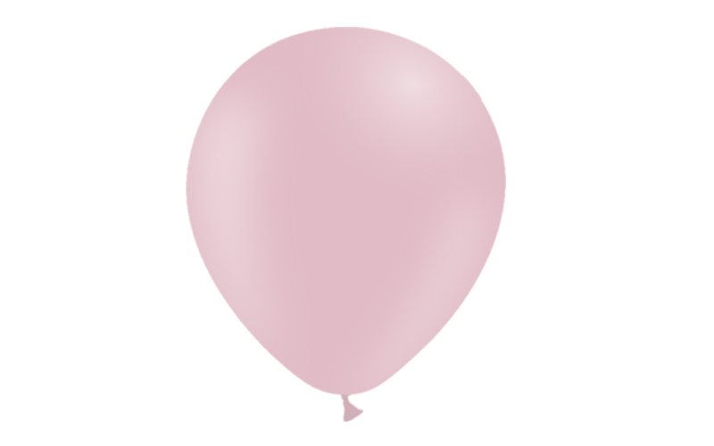 Bag 100 balloons MATTE 12'' (95cm-30cm)  Baby Pink t02