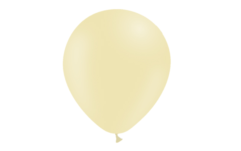 Bag 100 balloons MATTE 12'' (95cm-30cm)  Yellow t04