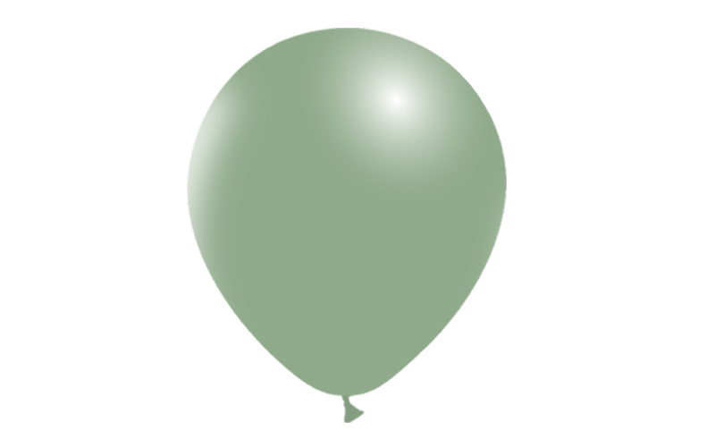 Bag 100 balloons 12'' (95cm-30cm)   Vintage Green v02