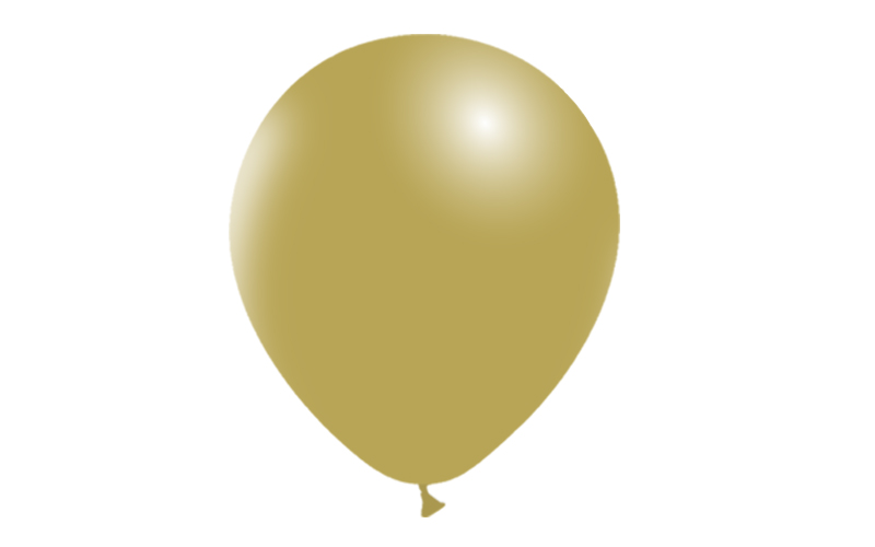 Bag 100 balloons 12'' (95cm-30cm)   Vintage Mustard v04