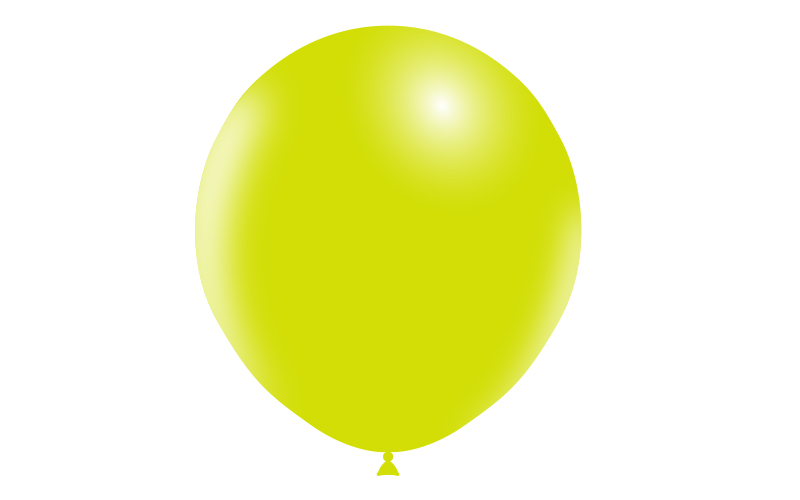 Bag 25 balloons 18'' (140cm-45cm)  Lime Green p36