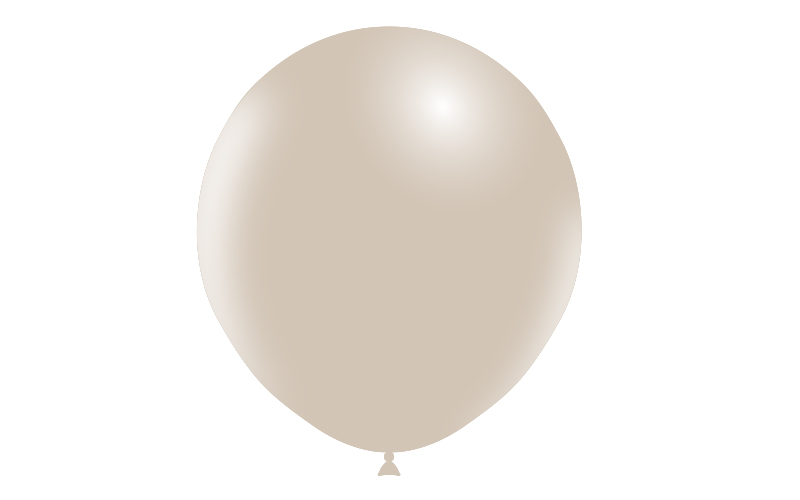 Bag 25 balloons 18'' (140cm-45cm)  Nude p42