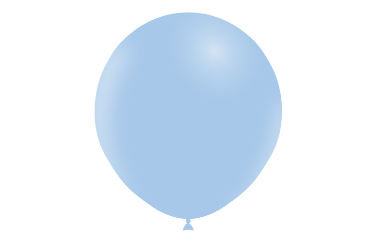 Bag 25 balloons MATTE 18'' (140cm-45cm)  Blue t01