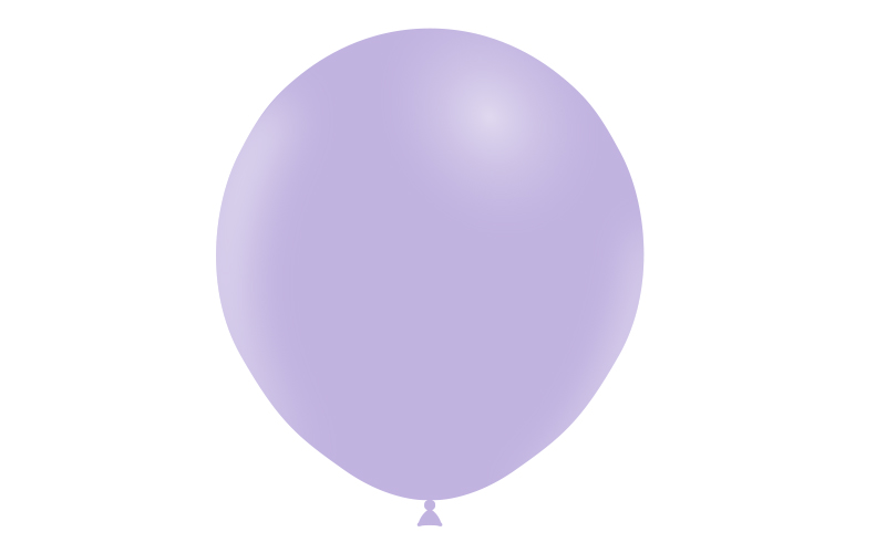 Bag 25 balloons MATTE 18'' (140cm-45cm)  Lavender t03