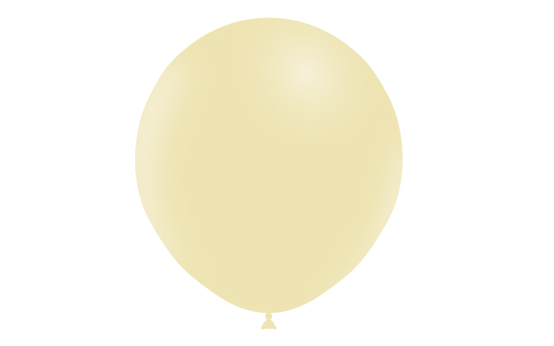 Bag 25 balloons MATTE 18'' (140cm-45cm)  Yellow t04