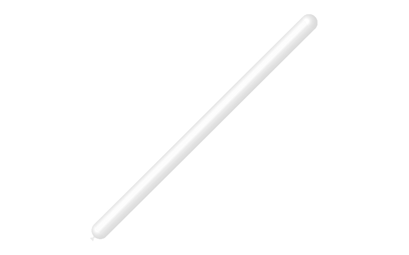 Bag 50 balloons 2'' modelling  White p20