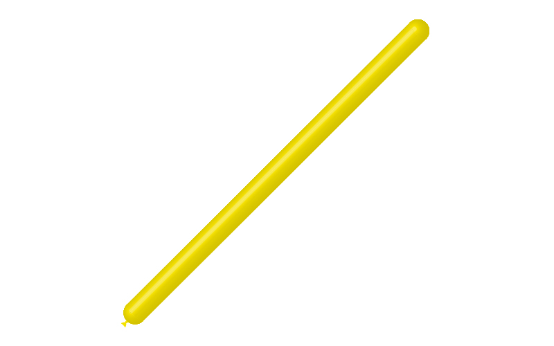 Bag 50 balloons 2'' modelling  Lemon p22