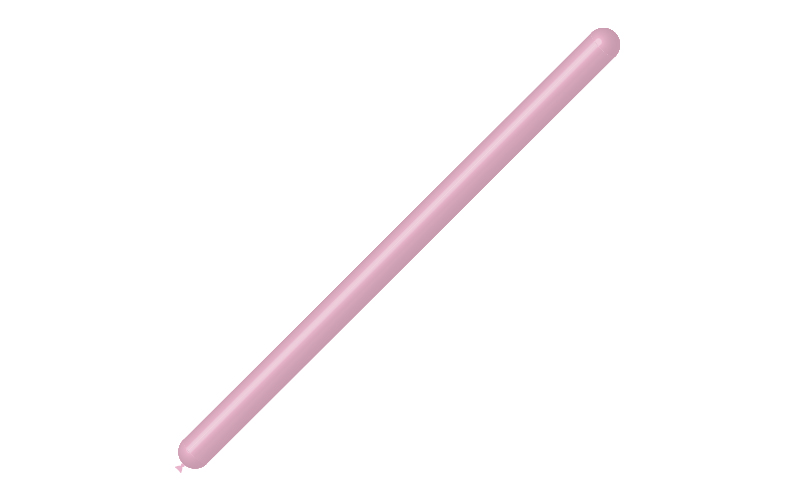 Bag 50 balloons 2'' modelling  Baby pink p28