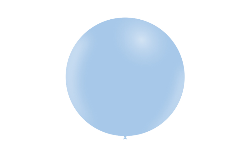 Bag 10 MATTE balloons 23'' (60-185cm) Blue t01