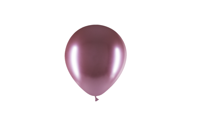 Bag 100 BRILLANT balloons 5' (45cm-14cm) Mauve b05