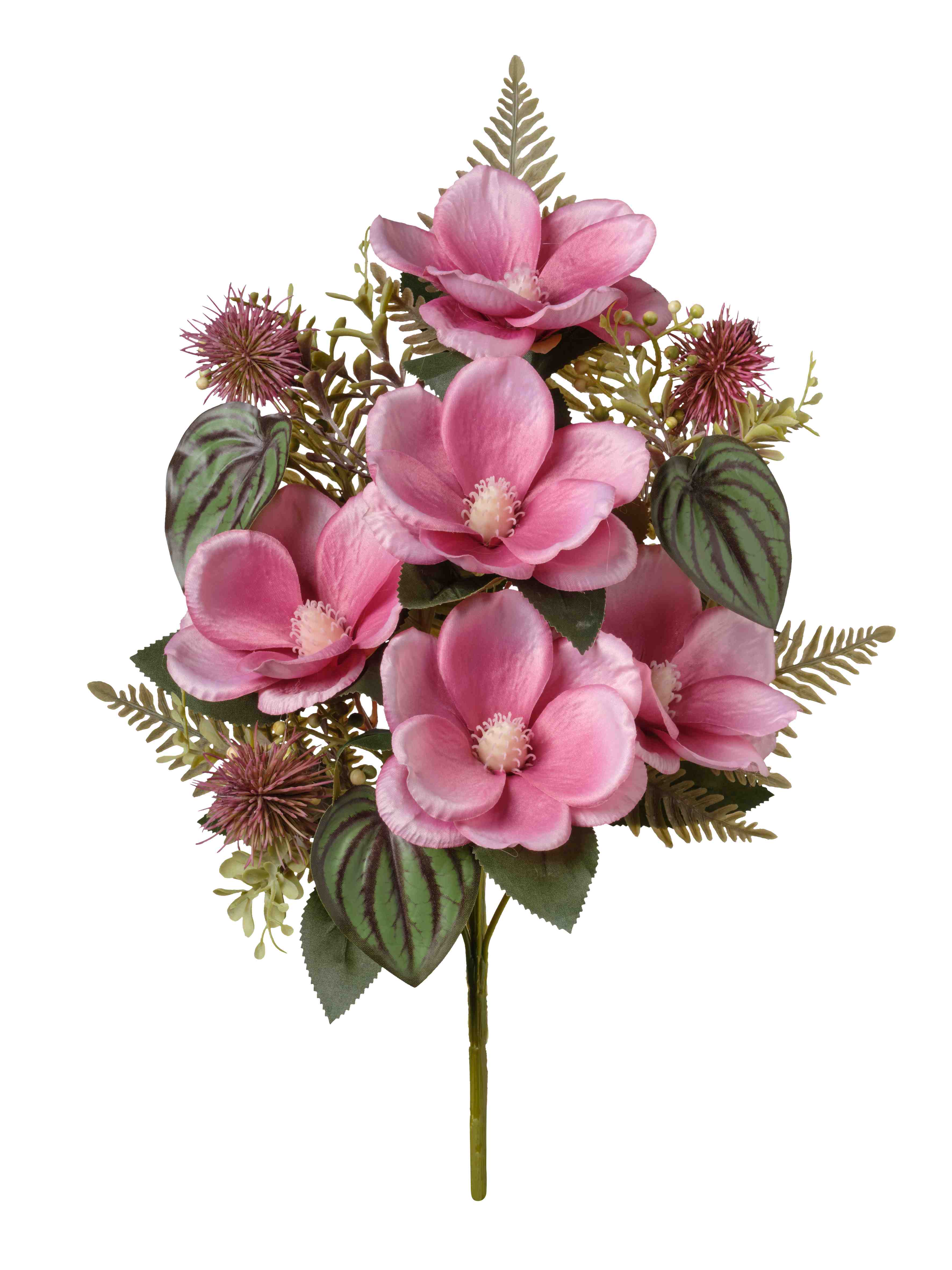 MAZZO FRONTALE MAGNOLIE CM 42 MAUVE