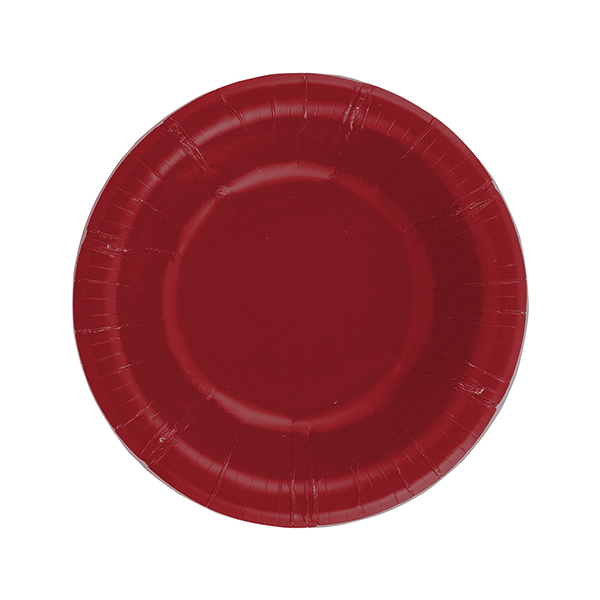 CF.8 PIATTI CM 24 ROSSO RUBINO
