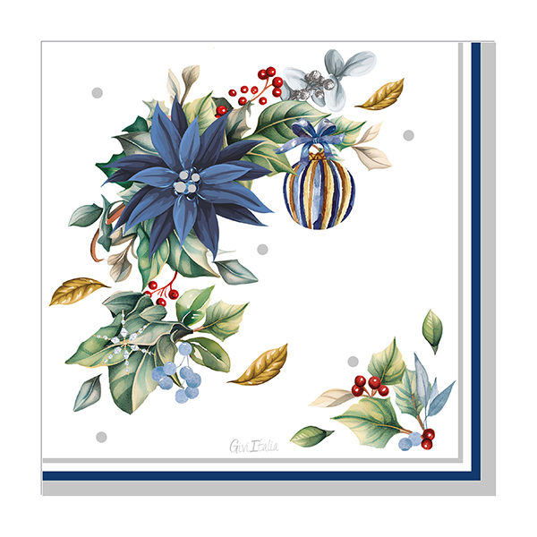 CF.16 TOVAGLIOLI BRIGHT CHRISTMAS CM 33X33