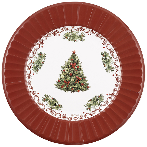 CF.6  MAXI PIATTI CM.33 CHRISTMAS POTTERY