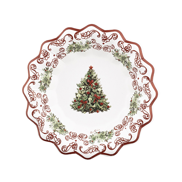CF.8 FONDINE NEW SHAPE CHRISTMAS POTTERY CM 24