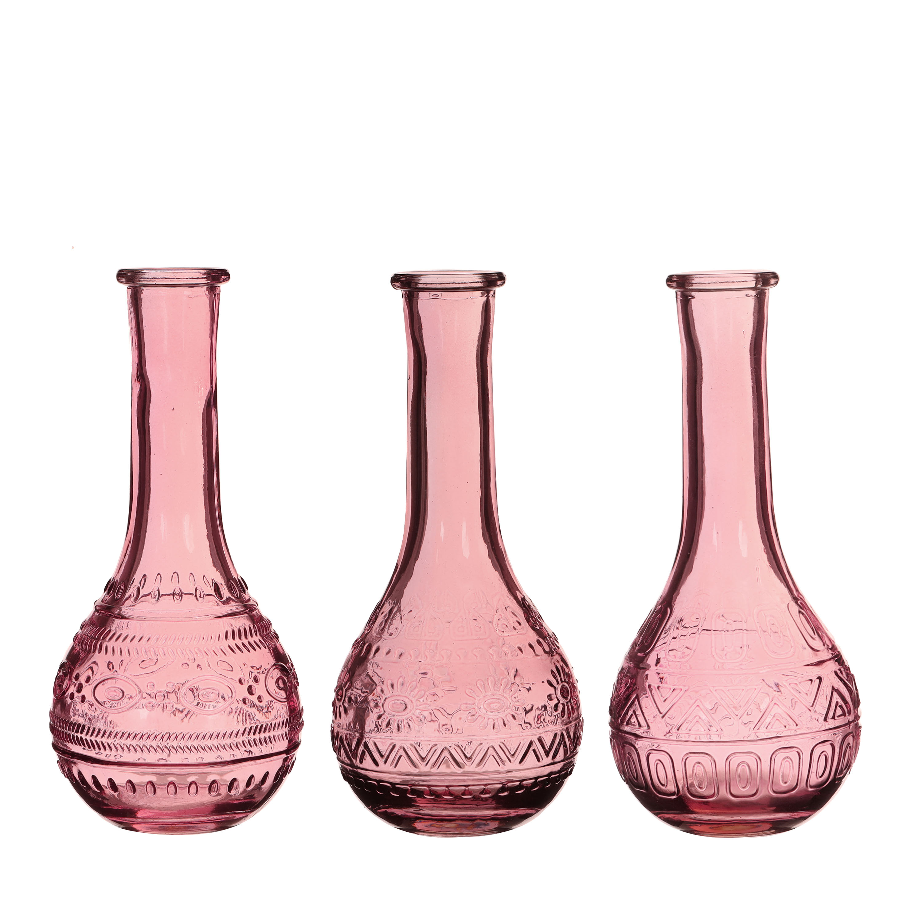 PARIS SOFT PINK BOTTLE D.7,5XH.15,8 CM