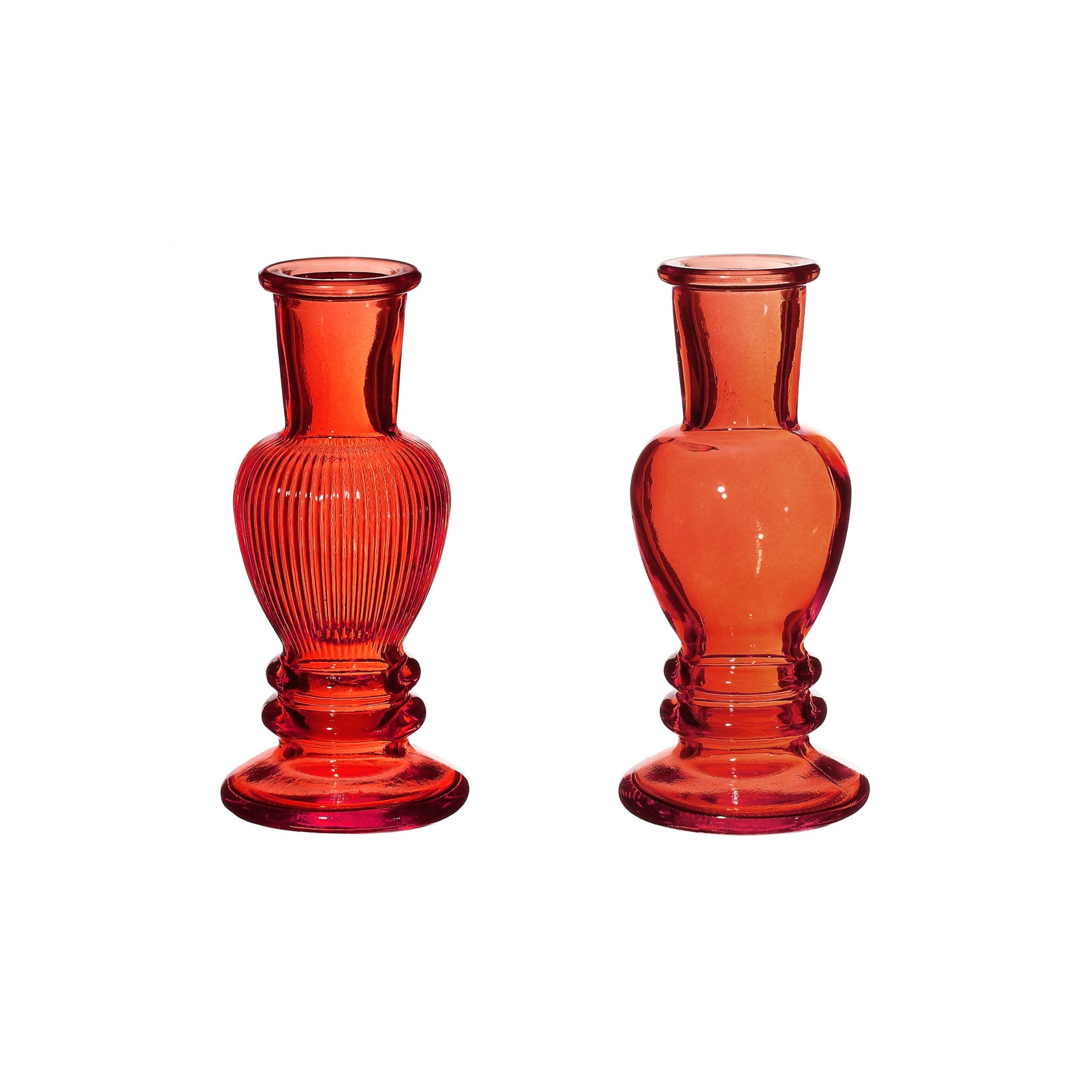VENICE PORTACANDELA ROUGE H.11,3XD.5 CM 2 ASS.