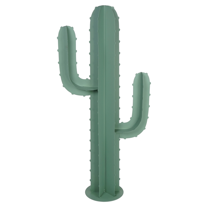 CACTUS VERDE H.120CM METALLO