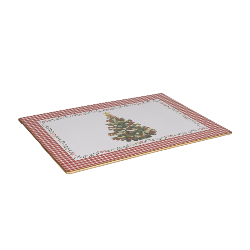 TOVAGLIETTA ''ALBERO NATALE'' 44X32CM PVC