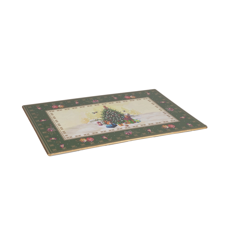 TOVAGLIETTA ''ALBERO NATALE'' 44X32CM PVC