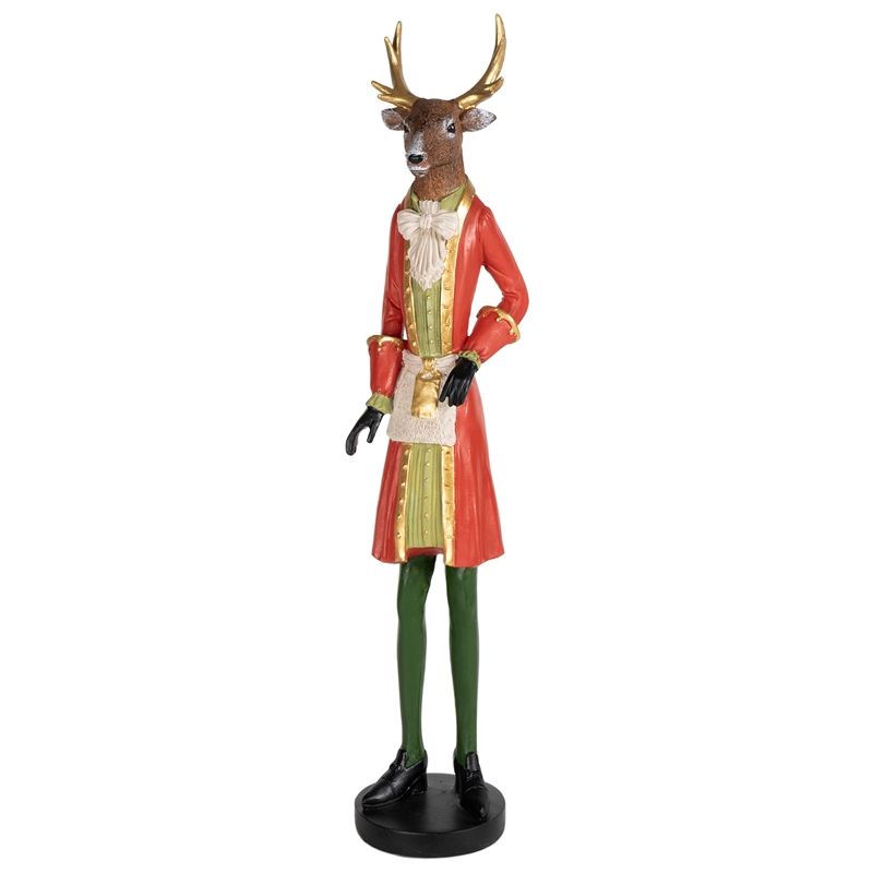 FIGURA RENNA H.58CM RESINA