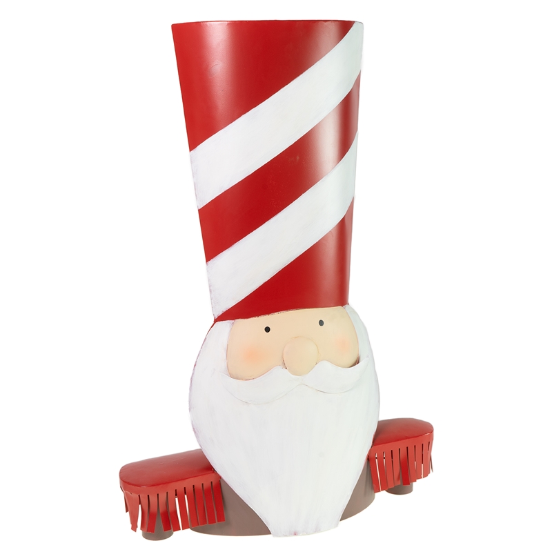 SOLDATO MEZZO BUSTO ROSSO/BIANCO 55X26X80CM MET