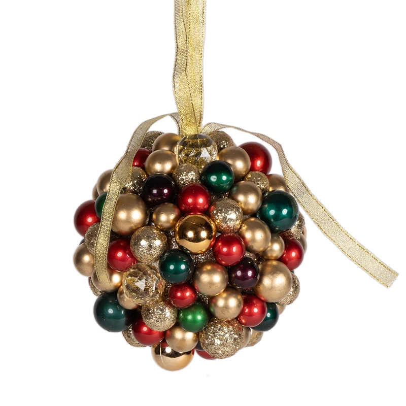 DECORO MULTICOLOR D.20CM PVC