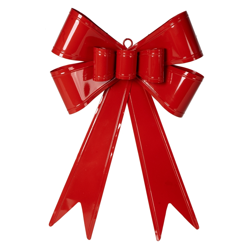 FIOCCO ROSSO 42X9X66CM METALLO