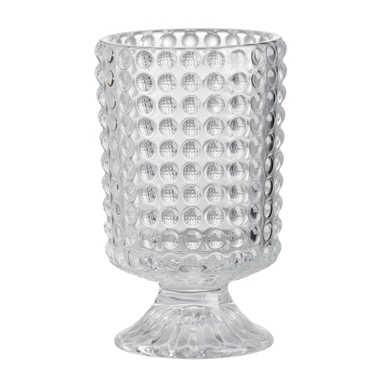 VASO TRASPARENTE D.10X18CM VETRO